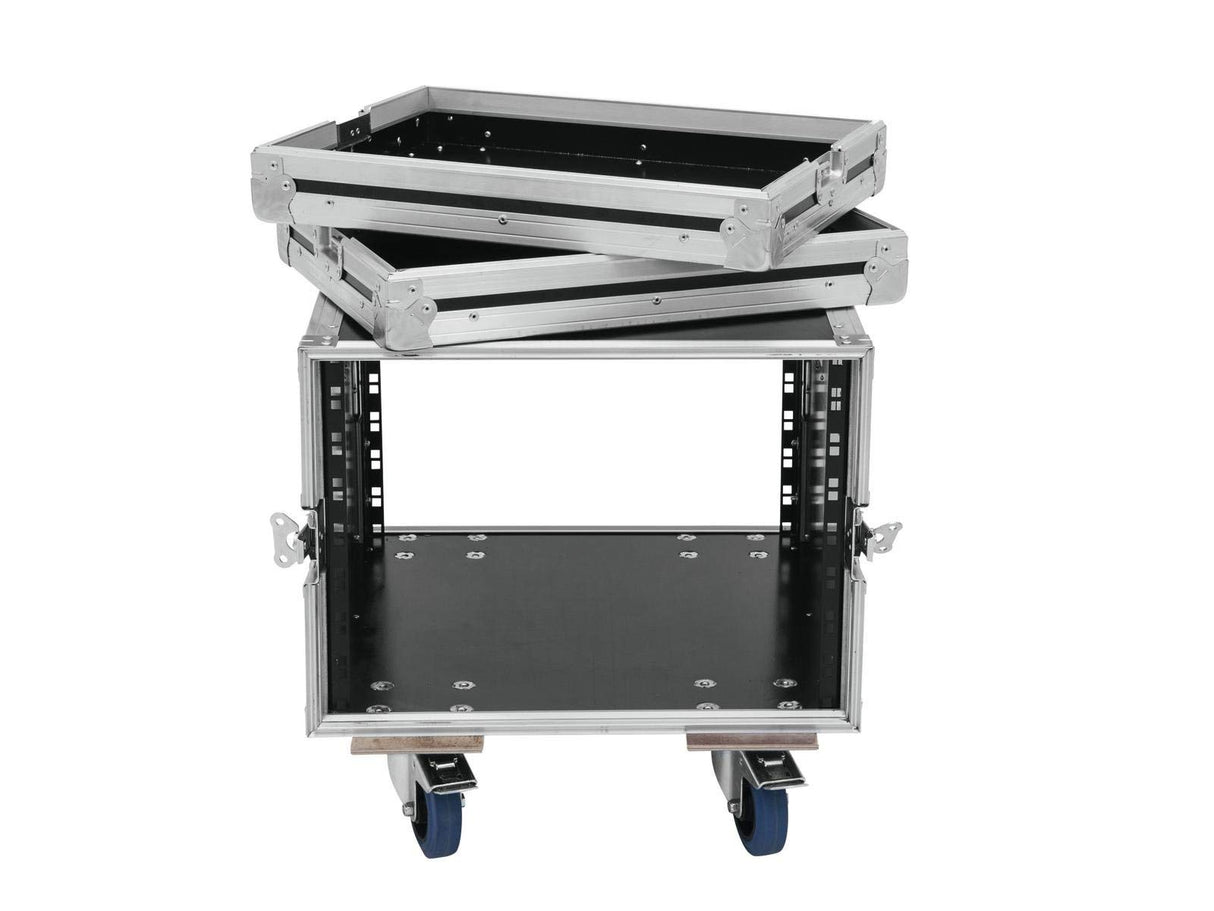 Roadinger 30109190 Strada Ingersoll Rack Profi Km 6U 55 centímetros con ruedas