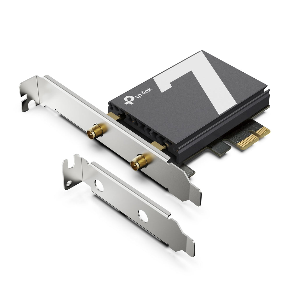 Archer TBE550E Adaptador PCI-E Wi-Fi 7 BE9300, Tri-Banda con Bluetooth 5.4| Antenas multidireccionales| Seguridad WPA3| Instalación rápida con USB| luz LED Multicolor| Compatible con Windows 11