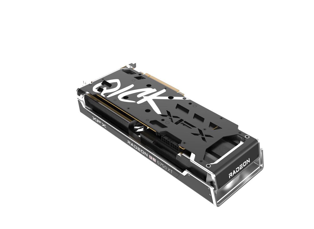 XFX Speedster QICK319 Radeon RX 6750XT Core - Tarjeta gráfica para Videojuegos con 12 GB GDDR6 HDMI 3 x DP, AMD RDNA™ 2 (RX-675XYJFDP)