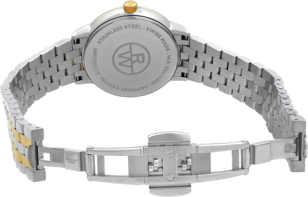 Raymond Weil Reloj Analógico para Mujer'S de Cuarzo Suizo con Correa en Acero Inoxidable 5985-SPS-97081