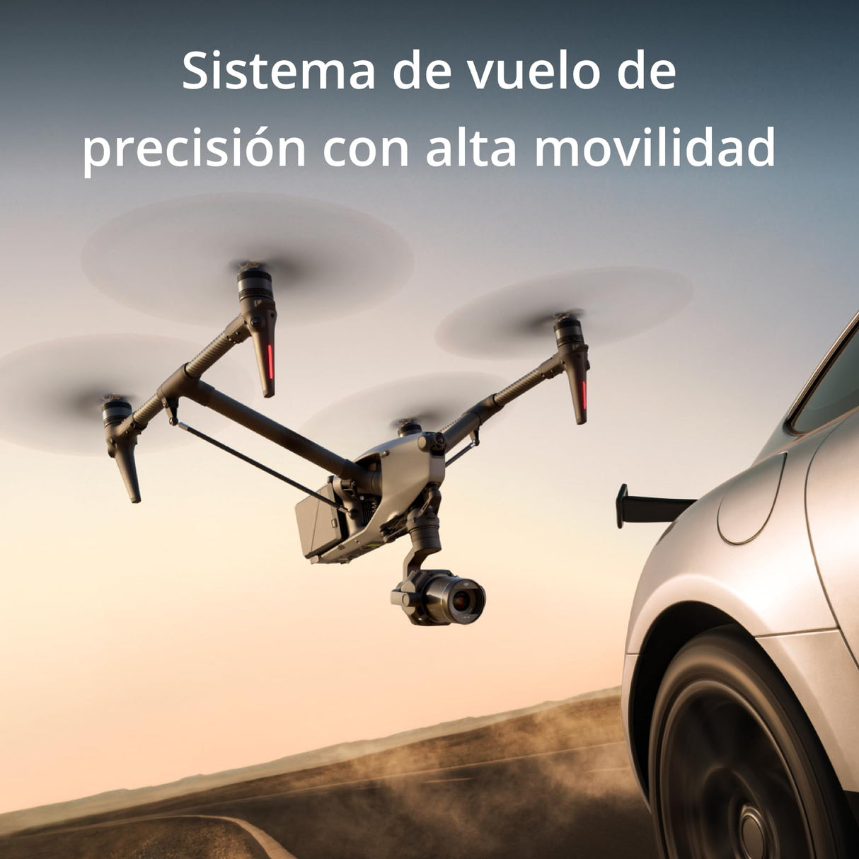 DJI - Pack estándar Inspire 3, ProRes Raw/CDNG 8K de fotograma Completo, cámara FPV Ultra Gran Angular de visión Nocturna de 1/1.8", Doble configuración de la Estructura, transmisión de vídeo O3 Pro
