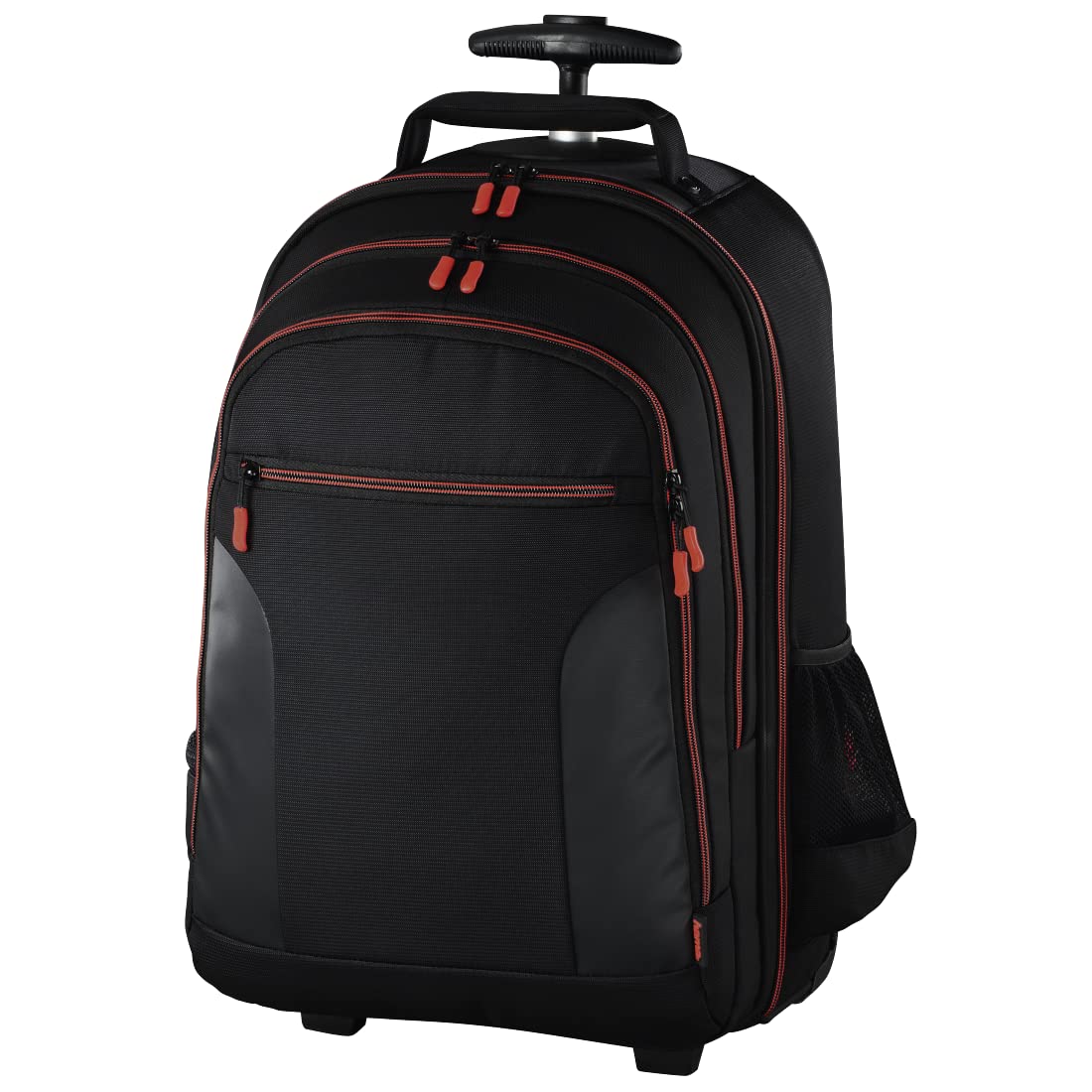 Hama | Mochila para cámara de Fotos réflex (Mochila para Equipo fotográfico con Ruedas, Funda para cámara de Fotos, tamaño 30x23x50cm, Soporte para trípode Incluido) Negro
