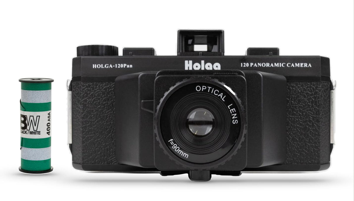 Anton & HOLGA 120N Pan - Set panorámico (6 x 12 cm, Incluye película B+W)