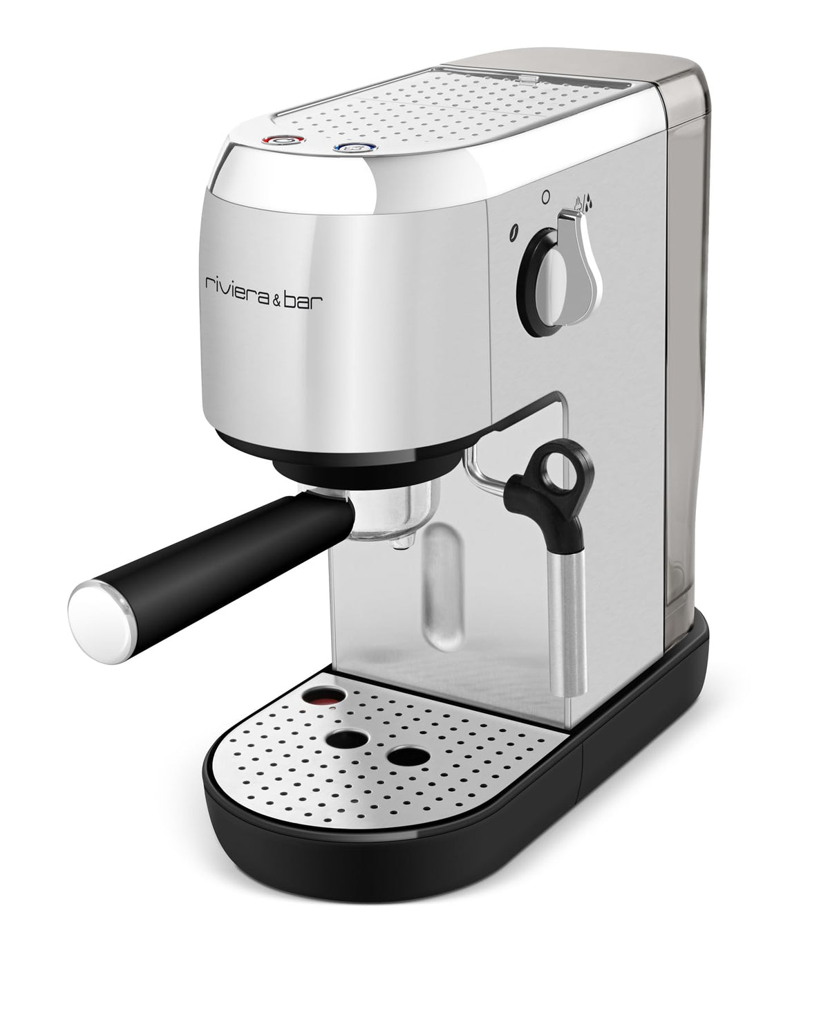 Riviera-et-Bar - Máquina de espresso compacta (acero inoxidable, BCE350)