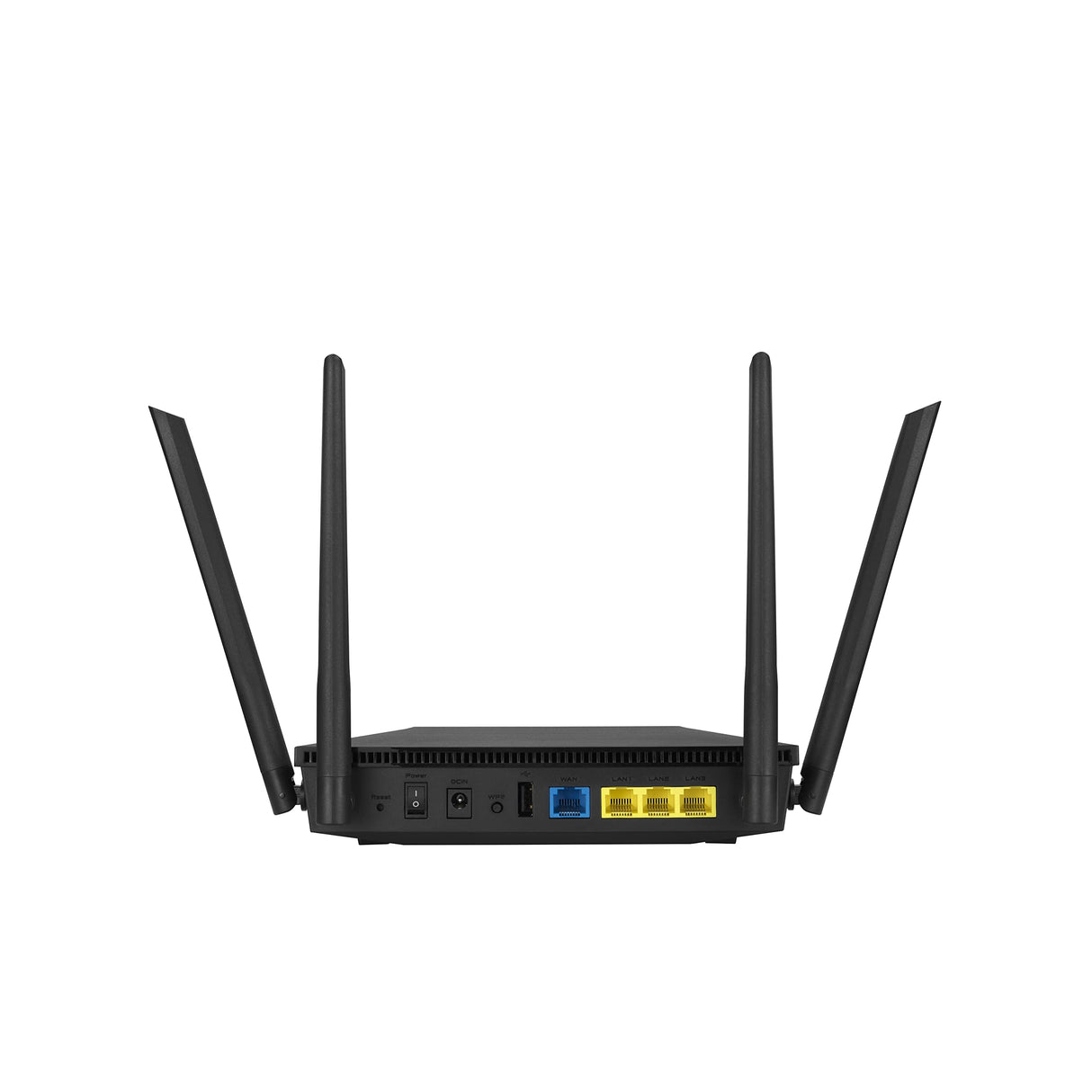 ASUS RT-AX1800U - Router Extensible con conexión móvil, Alternativa a los routers 4G 5G, WiFi, Doble Banda, conexión rápida Gracias al WiFi6, protección de Internet integrada, actualizaciones