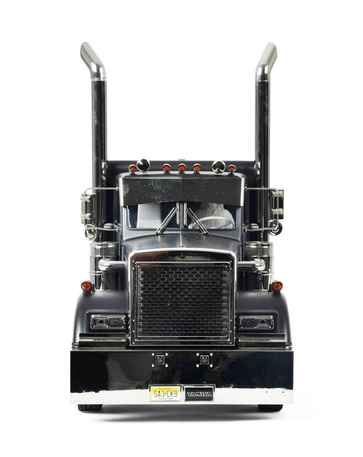 TAMIYA 56356 Other License 1:14 RC Grand Hauler Matte Black Edition, Negro