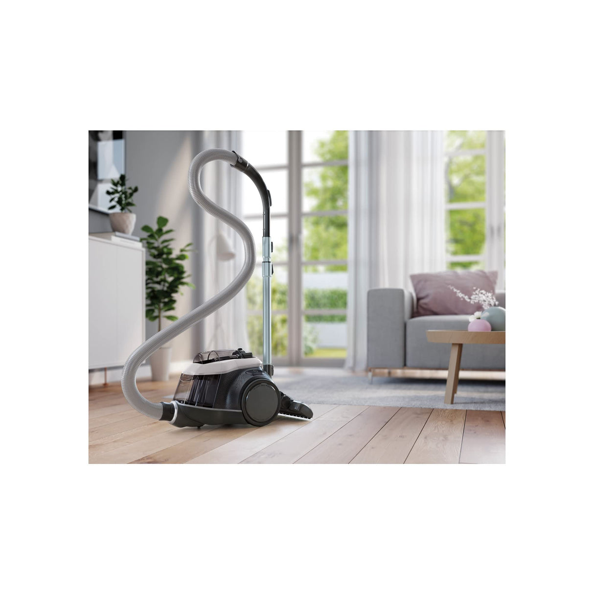 Electrolux PC91-4MG Pure C9 Aspiradora sin Bolsa, Metal, Gris Mineral