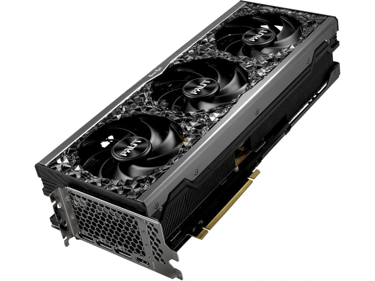 Steelseries Palit GeForce RTX 4080 GameRock OC - Tarjeta gráfica GDDR6X de 16 GB con ARGB Sync, núcleo 9728, GPU de 2205 MHz, Impulso de 2640 MHz, DisplayPort 3X, HDMI