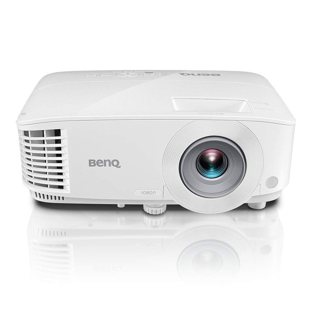 BenQ MH733 - Proyector DLP de 4000 ANSI Lúmenes, inalámbrico, Full HD, Lector USB, Control LAN, 100" a 2.5 m - 3.3 m, Zoom de 1.3X, Blanco