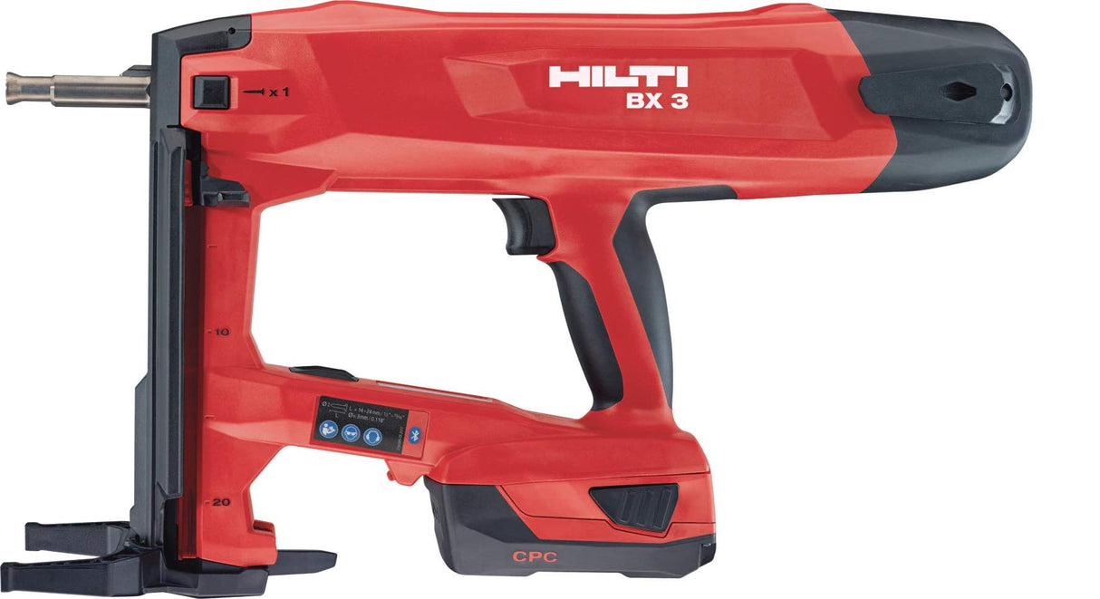 Hilti 2184454 Clavadora a batería para aplicaciones eléctricas y mecánicas, 22 V, Negro Rojo, 473 x 134 x 280 mm