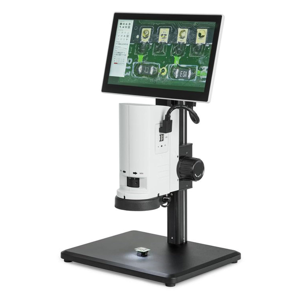 KERN Microscopio de vídeo estéreo, 0,7 x 0,5 x