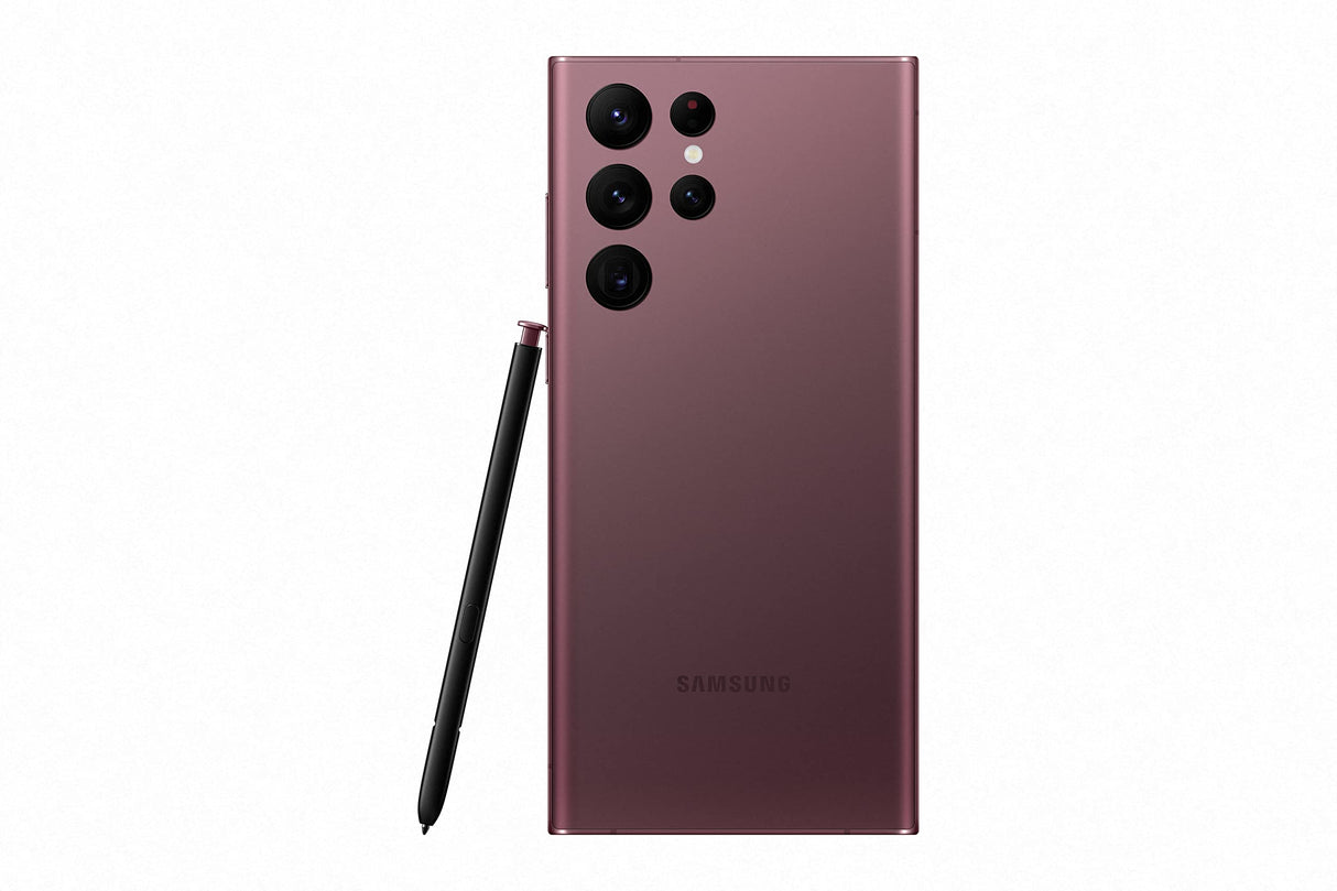Samsung Galaxy S22 Ultra SAM - 8806092879256 SM-S908B 17.3 cm (6.8) Dual SIM Android 12 5G USB Type-C 12 GB 256 GB 5000 mAh Burgundy