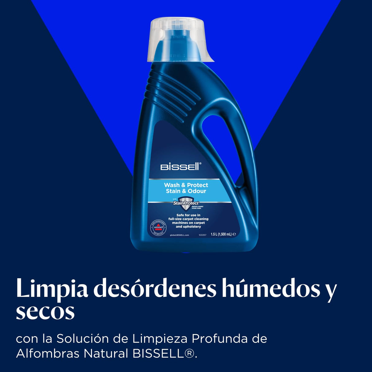 BISSELL Revolution HydroSteam Aspiradora de Agua Tapicería, Lava Aspiradora con Pantalla LED, Maquina Limpiar Tapicerías con Tecnología HydroSteam, Limpiador a Vapor, Potente Motor de 1300W, 3670N