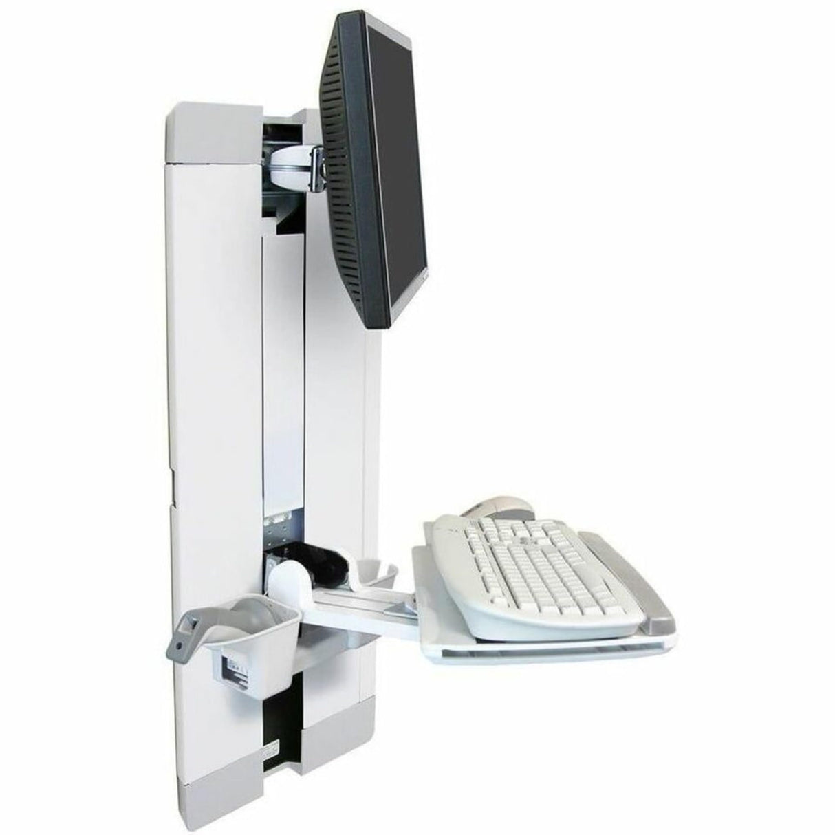 9IN VERTICAL LIFT+SLIDE TRAY CRTS