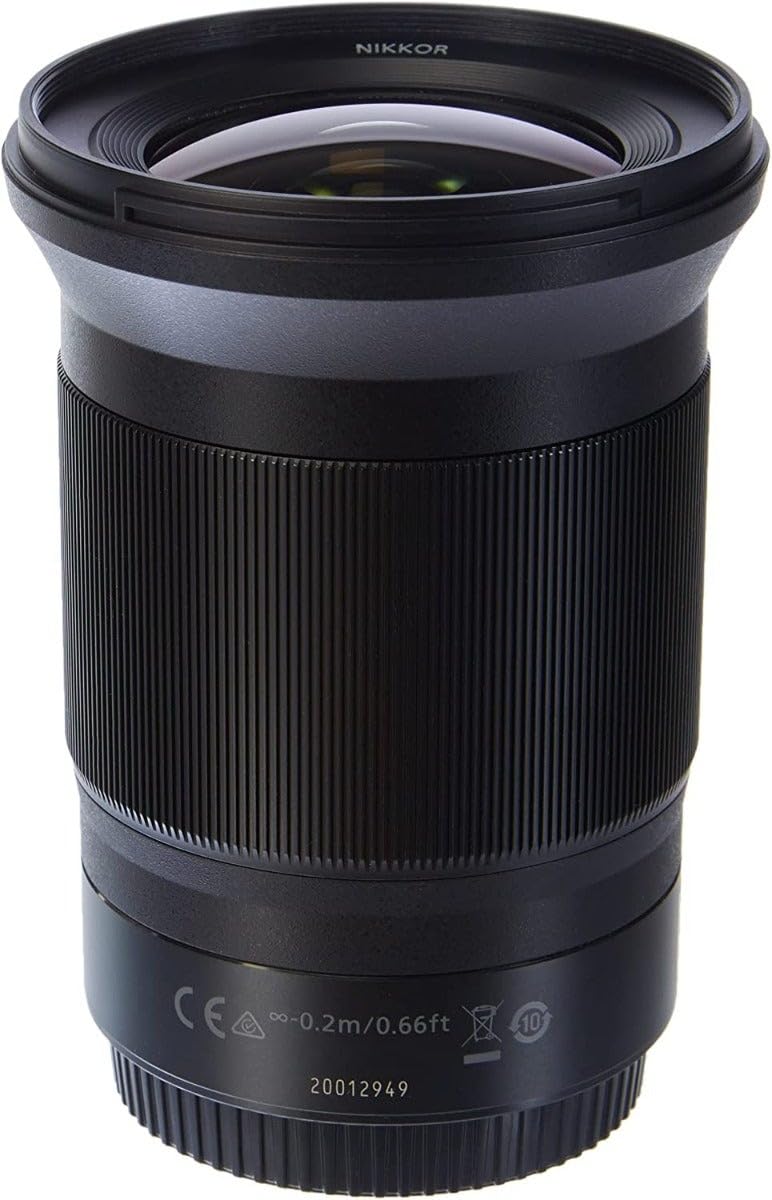 Nikon Objetivo Nikkor Z 20 mm F/1.8 S, para Nikon Serie Z, Negro