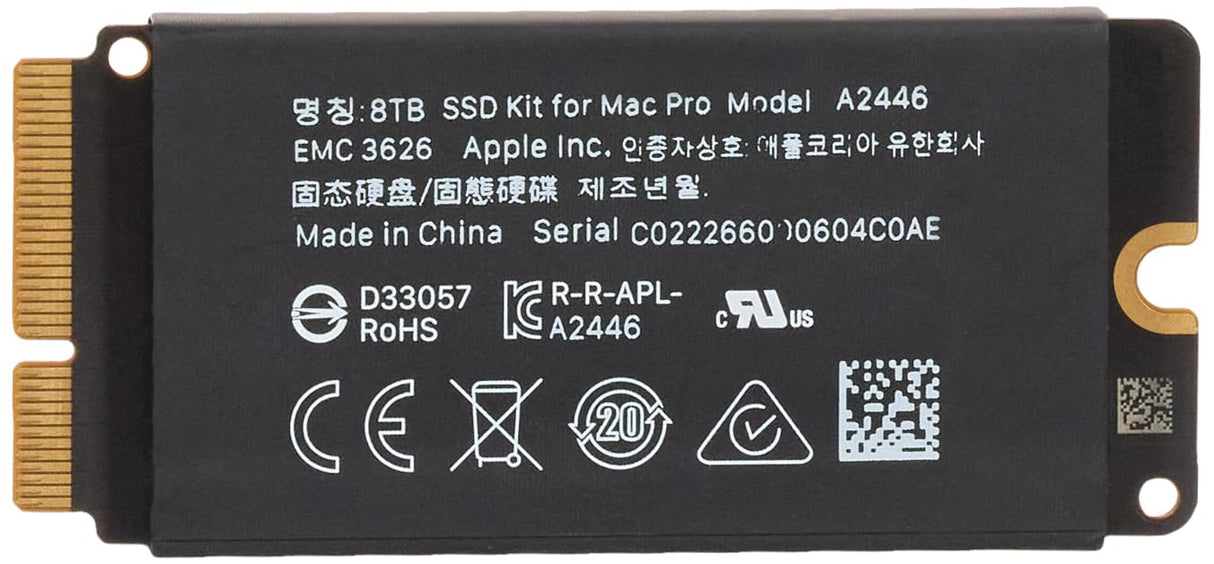 Apple Kit de SSD para el Mac Pro (de 8 TB)