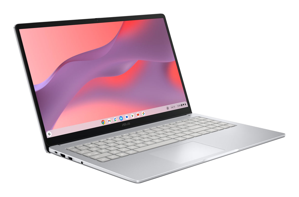ASUS Chromebook CX1505CKA-S70110 - Ordenador Portátil 15.6" Full HD (Intel Celeron N4500, 8GB RAM, 128GB eMMC, UHD Graphics, ChromeOS) Gris Puro - Teclado QWERTY español