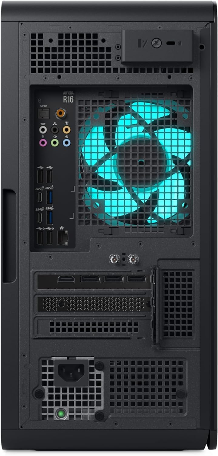 Alienware Aurora R16 Gaming Desktop | 13th Gen Intel Core i7 | 16, 2x8, DDR5 | 5600MHz | Intel Wi-Fi 6E | 512GB SSD | NVIDIA GeForce RTX 4060 | Basalt Black