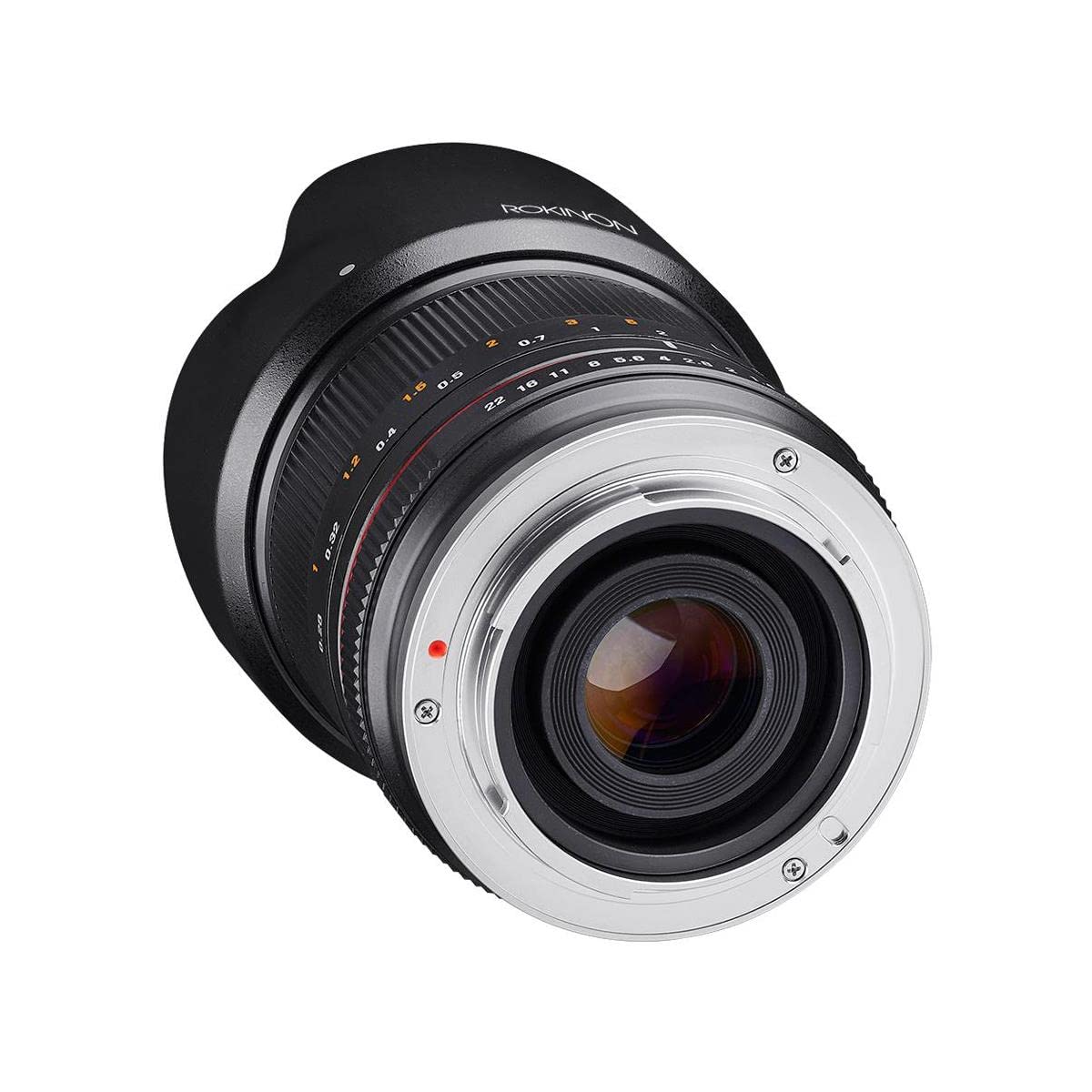 Rokinon RK21M-FX 21 mm F1.4 ED AS UMC Alta Velocidad Gran Angular Lente para Fuji (Negro)