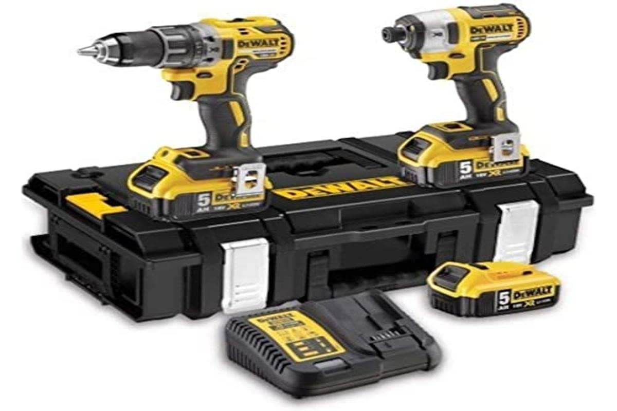 DeWalt DCK266P3-QW DCD796 - Taladro atornillador de impacto DCF887 (18 V, 3 x 5 Ah)