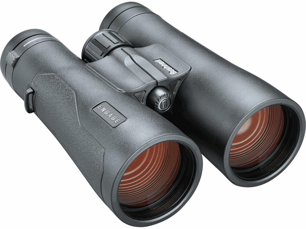 Bushnell - Engage EDX - Binoculares - 12x50 - Prisma de Techo - Negro - Barrera Exo - Revestimiento múltiple Completo - BEN1250