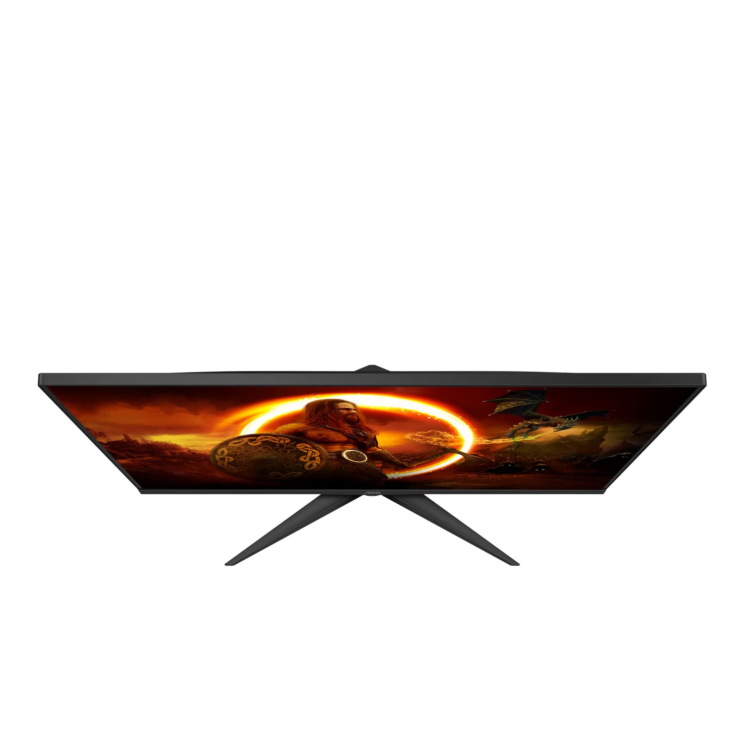 AOC Monitor Gaming 24G2SU- 24" Full HD, 165Hz, 4ms, VA, FreeSync Premium, FlickerFree, Low Blue Light , Ajustable en altura (1920x1080, 350cd/m, HDMI 2x1.4, Displayport 1x1.2)