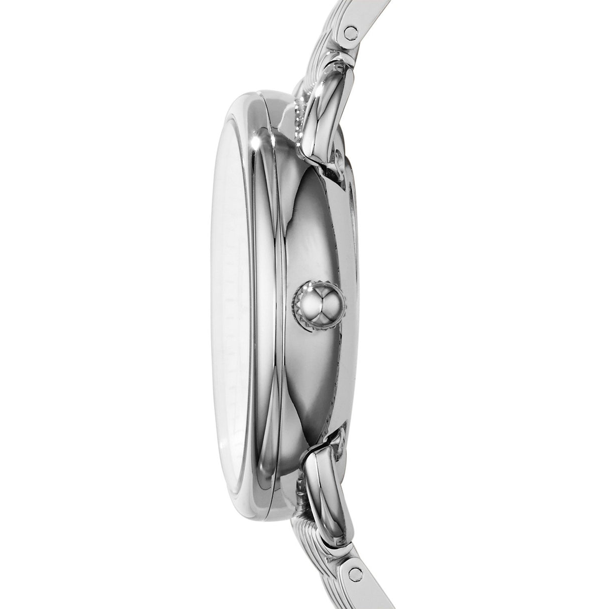 Fossil Reloj para mujer Tailor, movimiento de cuarzo multifunción, caja de acero plateado de 35 mm con correa de acero, ES3712