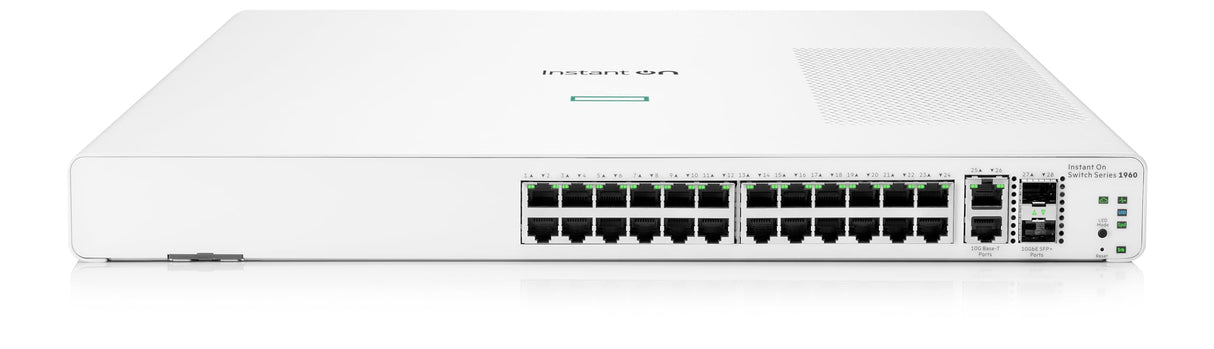 Aruba Instant On 1960 24G 2XGT 2SFP+ Géré L2+ Gigabit Ethernet (10/100/1000) 1U Blanc