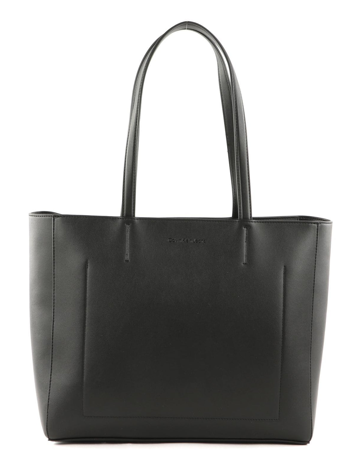 Calvin Klein Bolso Tote Mujer Bolso con cierre de cremallera, negro (Black), talla única, Negro (Black), Talla Única