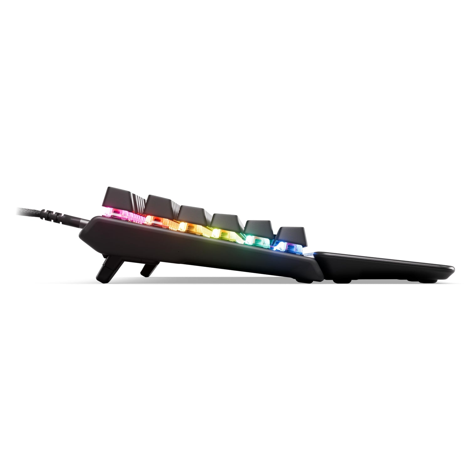 Steelseries Apex Pro Gen 3 Teclado Mecanico Gaming - HyperMagnetic Interruptores OmniPoint 3.0 - Accionamiento Ajustable - Rapid Trigger + Rapid Tap - Preajustes - Modo protección - USB-C - UK QWERTY