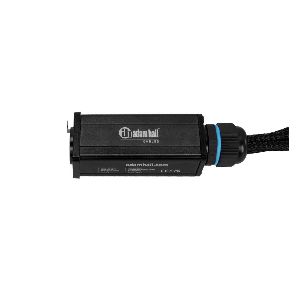 Adam Hall Cables 4 STAR CATBOX XM3 - Audio y DMX, adaptador AES/EBU a Cat XLR macho de 3 patillas