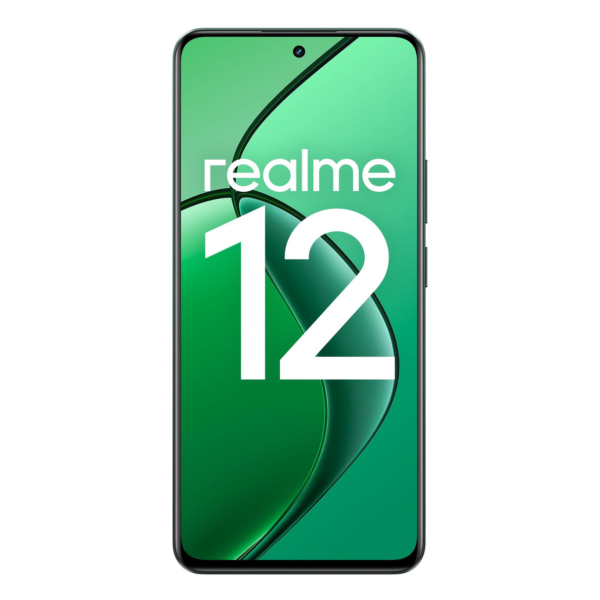 realme Teléfono Móvil 12 4G 8+128 GB,Procesador Qualcomm Snapdragon 685,Pantalla AMOLED ultrafluida de 120 Hz, Sony LYT-600 OIS Portrait Camera,Gran batería de 5000 mAh,Verde,sin Adaptador