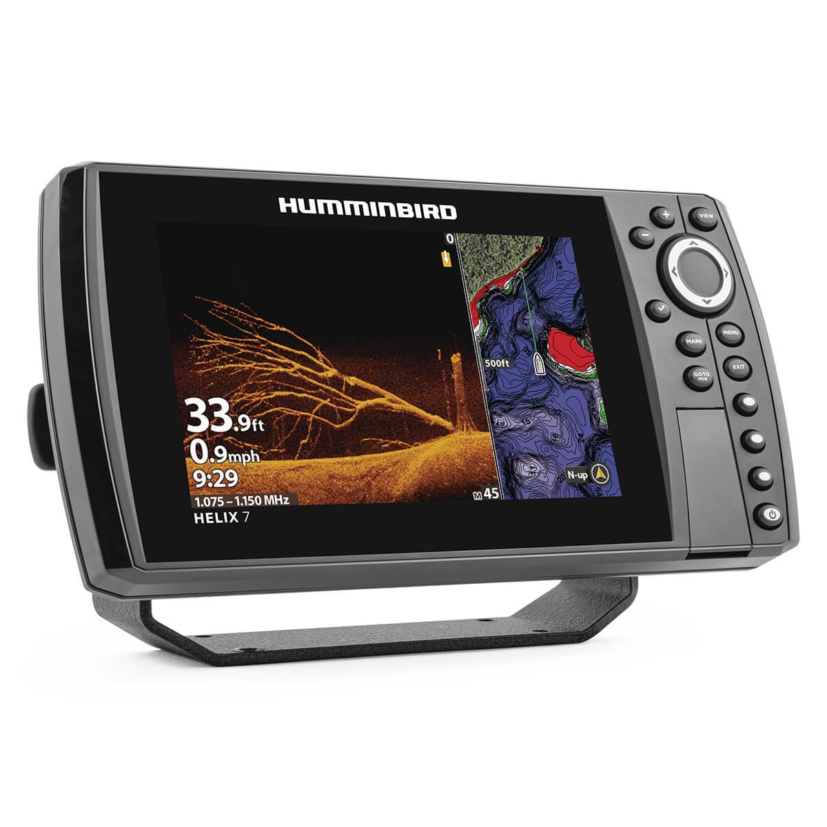 HUMMINBIRD NS-857 Helix 7 Chirp MDI GPS G4N, Unisex-Adult, Black