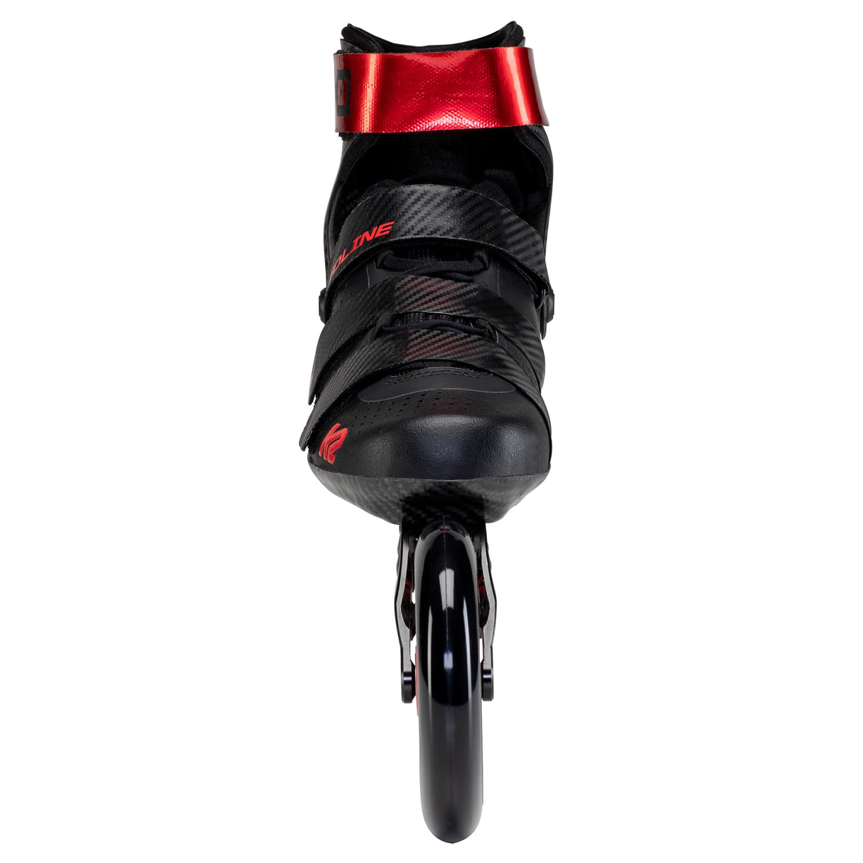 K2 Redline 125 Patines, Unisex-Adult, Negro/Rojo, 38 EU