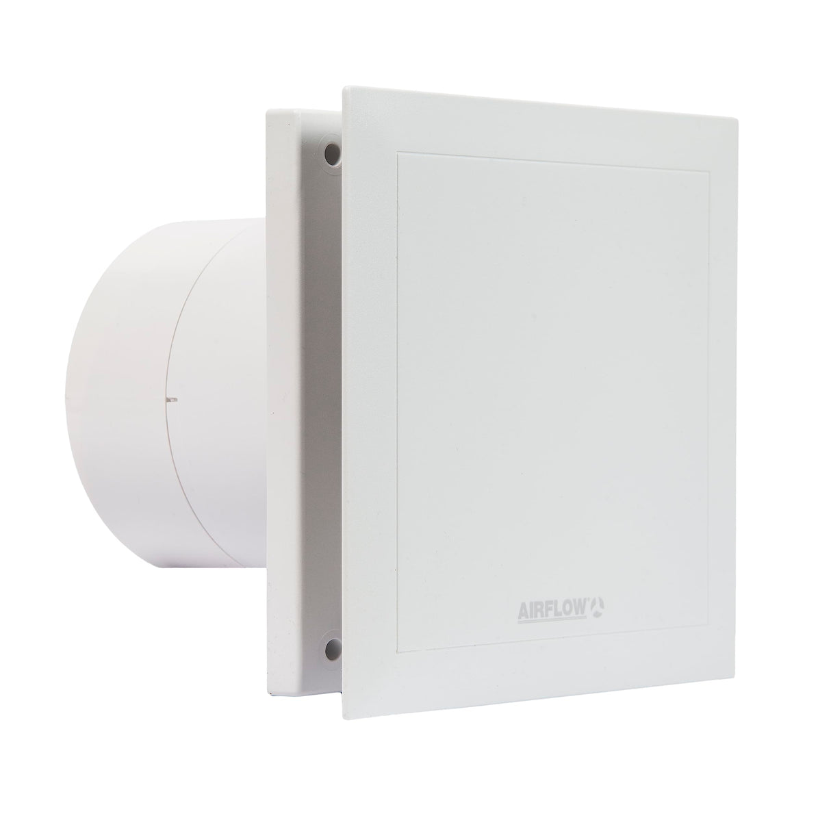 Airflow QT120HT Ventilador: Humedad y Temporizador Ajustables, Alemán, Súper Silencioso (32dB), 2 Velocidades (hasta 47 l/s), Eficiente (10/13W), 3 años garantía