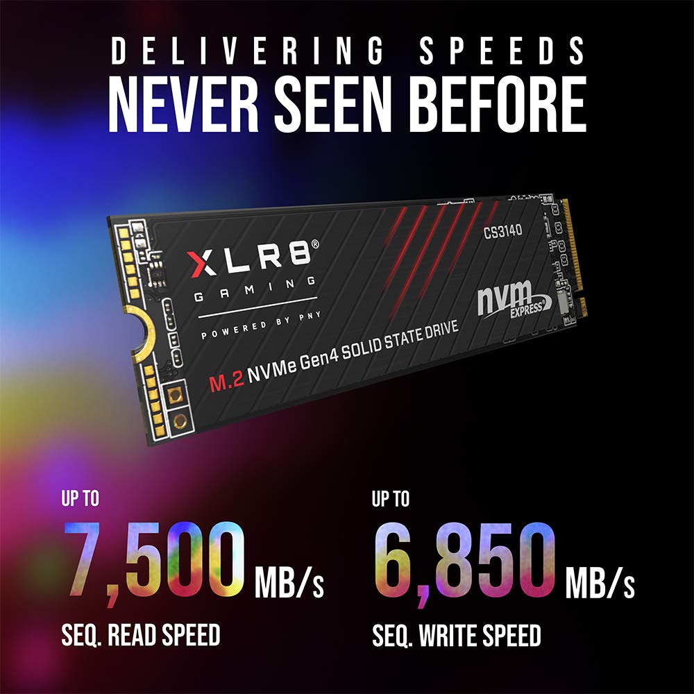 PNY XLR8 CS3030 Unidad de Estado sólido M.2 500 GB PCI Express 3D TLC NVMe - Disco Duro sólido (500 GB, M.2, 3500 MB/s), Negro