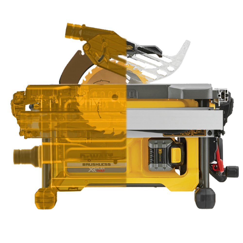 DEWALT DCS7485N-XJ - Sierra circular de mesa Flexvolt 54V, no incluye bateria