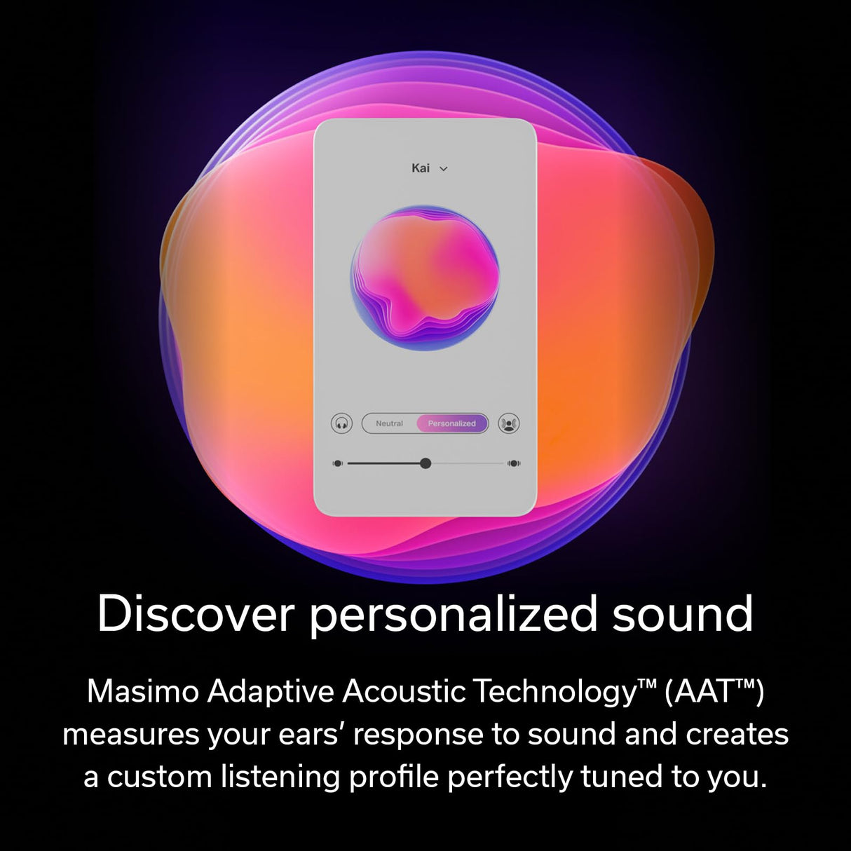 DENON PerL True Wireless Earbuds, Perfil de Sonido Personalizado, Auriculares con cancelación de Ruido, Auriculares Resistentes al Agua, con micrófonos Integrados y batería de Larga duración