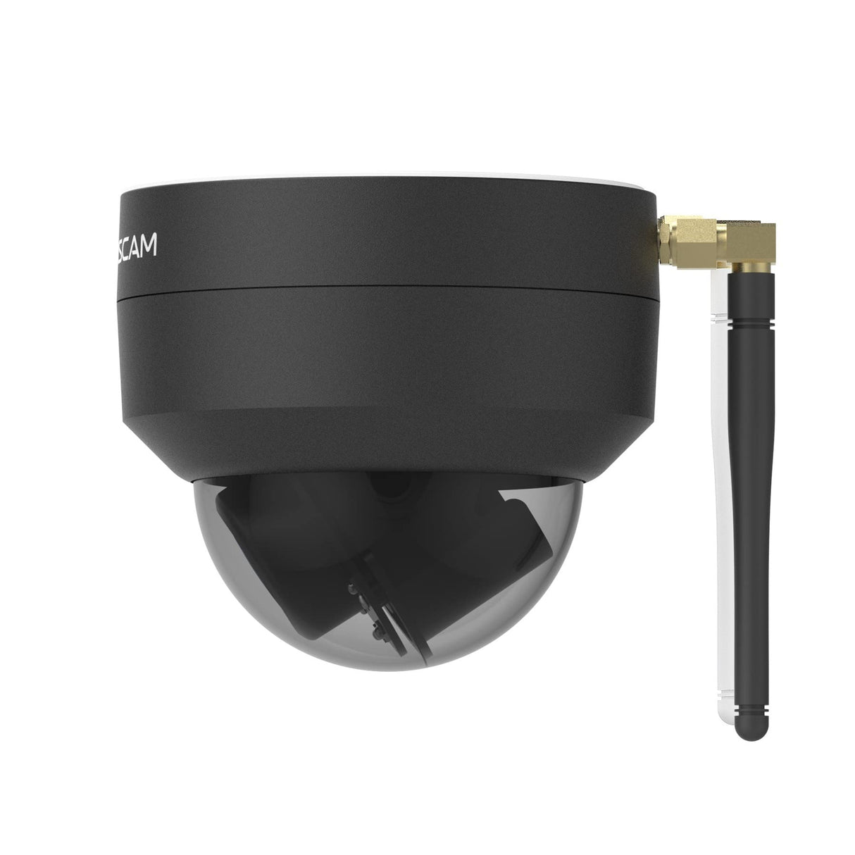 Foscam D4Z WLAN Überwachungskamera Schwarz 4MP (2304x1536), Dual-Band WLAN, PTZ, Smarte Erkennung