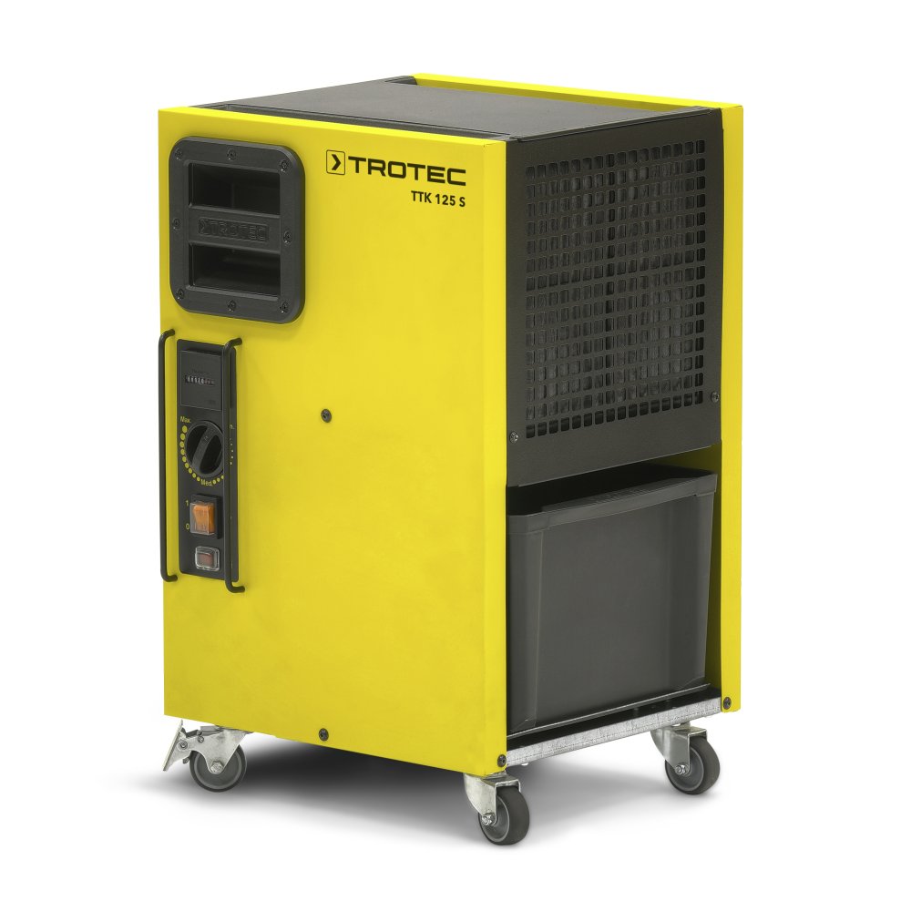 TROTEC Deshumidificador TTK 125 S/Deshumidificación máx.: 32 litros / 24h / Nivel de Ruido: 52 dB (A)