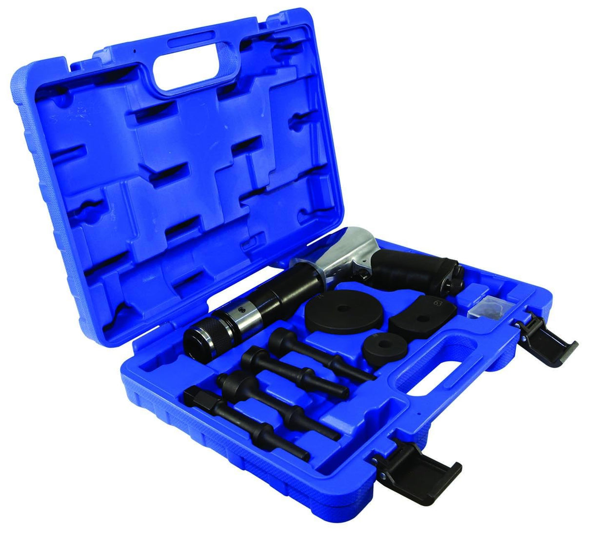 Estuche martillo cincelador neumático con pila y accesorios - OP 1480 - CLAS Equipements