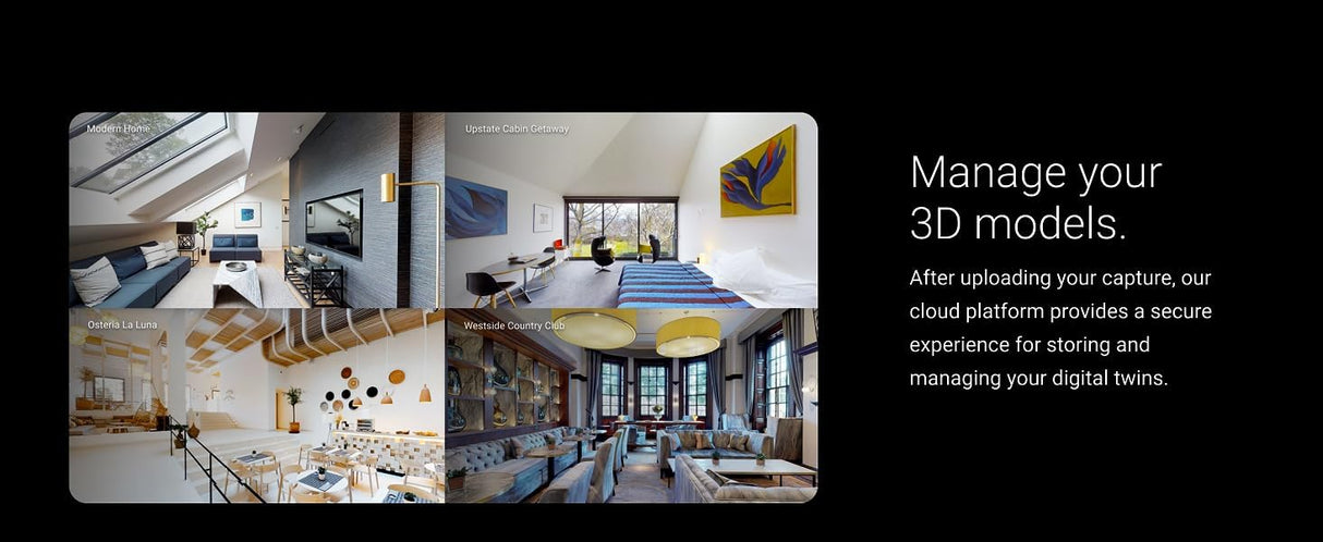 Matterport Pro2 3D Camera for Creating Professional 3D Virtual Experiences with 360 Views and 4K Photography