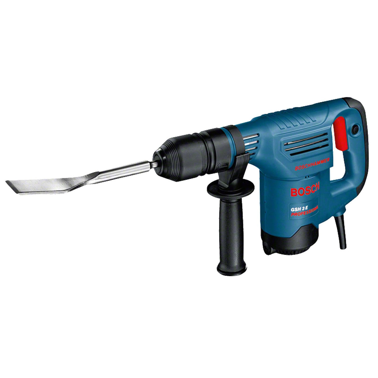 Bosch Professional GSH 3 E - Martillo demoledor (2,6 J, portabrocas SDS plus, vel. regulable, en maletín)