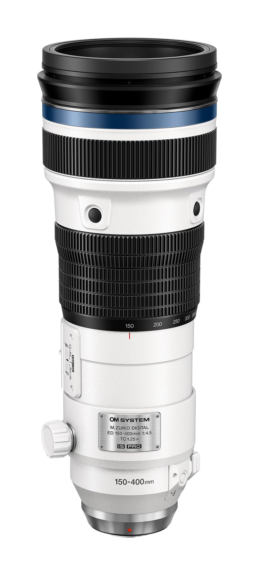 OM SYSTEM M.Zuiko Digital ED 150‑400mm F4.5 TC1.25X IS Pro, Compatible con Las cámaras Olympus, OM SYSTEM y Panasonic MFT