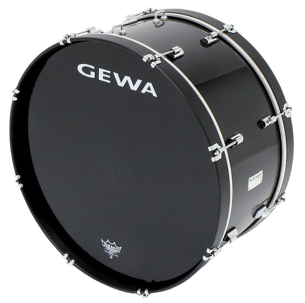 Gewa 892123 Tambores de Marcha Bombos 22 X 10", Negro