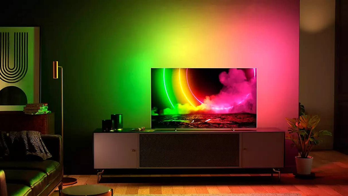 TV PHILIPS 55 55OLED806 UHD OLED ANDROID AMBIL P5