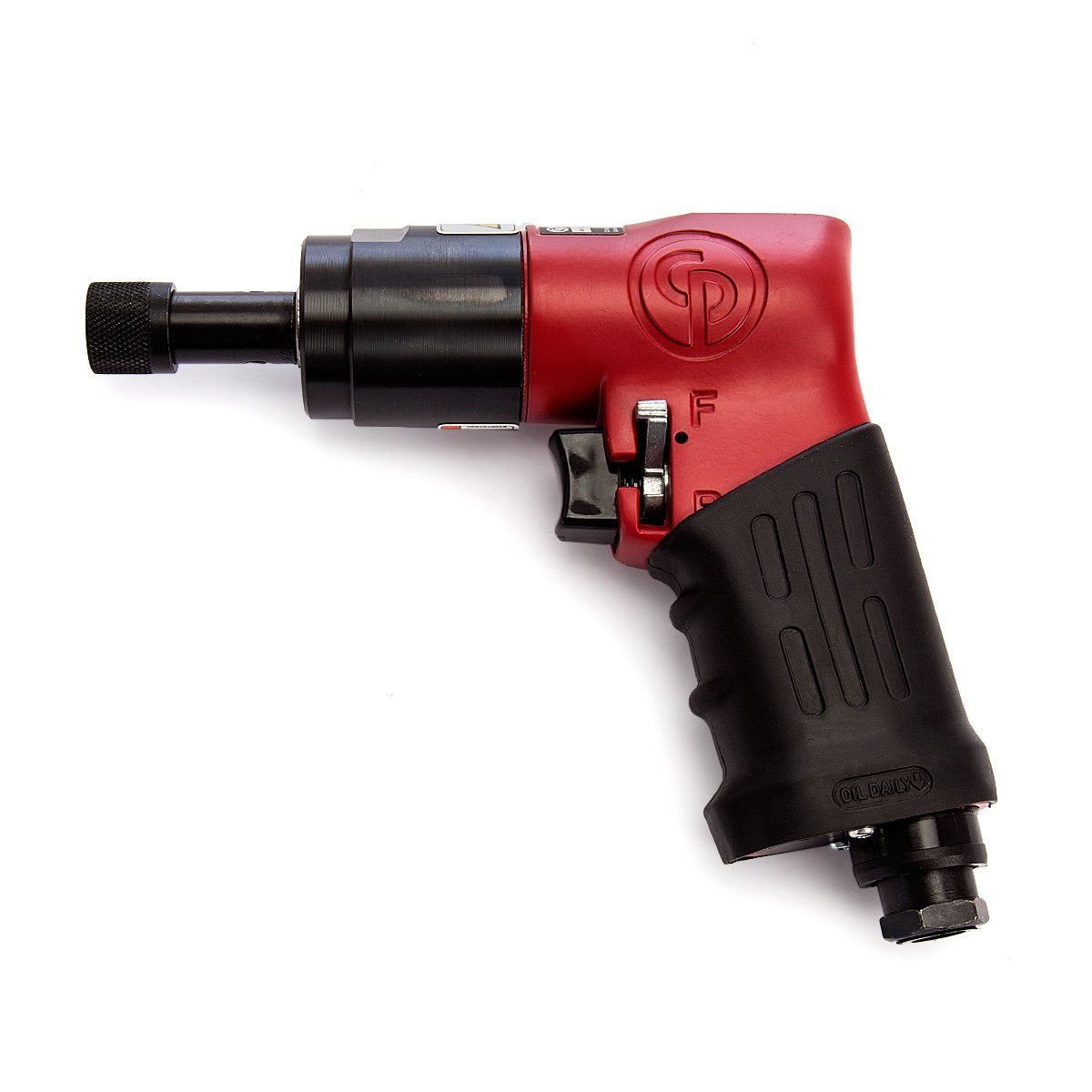 Chicago Pneumatic 6151922755 Destornillador de accionamiento directo de alta velocidad de 1/4 pulgadas - Rojo