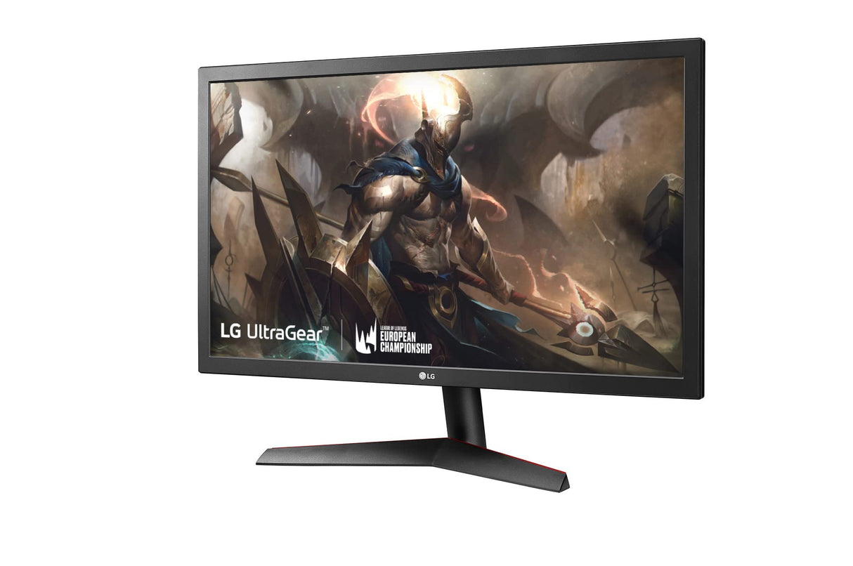 LG 24GN53A-B - Monitor Gaming UltraGear 24 pulgadas FullHD,1920x1080, LCD, 16:9, HDMIx2, DisplayPort 1.2, ajustable, 144Hz, 1ms, Conectividad Universal, Color Negro