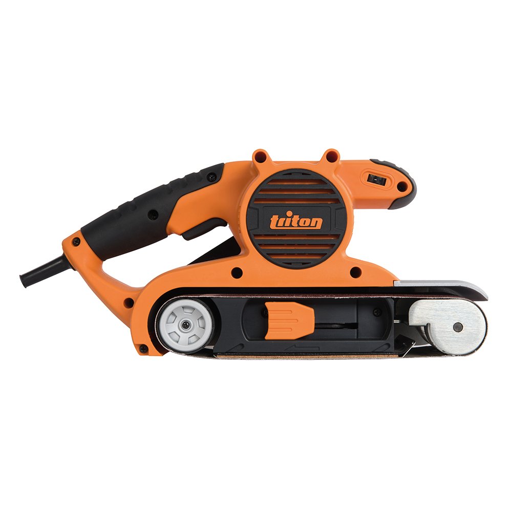Triton T41200BS - Lijadora de banda (100 mm, 1200 W, 240 V) color naranja
