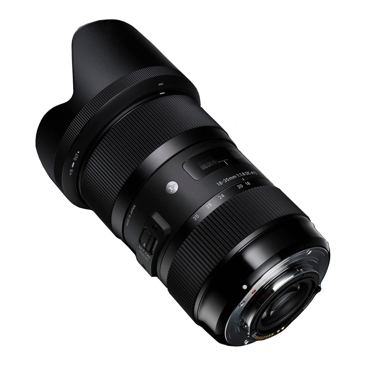 Sigma LH730-06 - Objetivo para cámaras Nikon (18-35mm, f/1.8, DC HSM, 72 mm), color negro